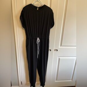 SHEIN curve black jumpsuit